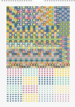 Väggkalender 2026 Doodle