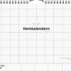 Väggkalender 2025-2026 Hemkalendern Clean