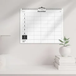 Väggkalender 2025-2026 Hemkalendern Clean