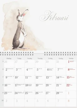Väggkalender 2026 Naturalmanacka