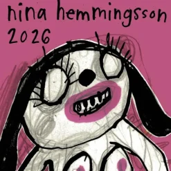 Väggkalender 2026 Nina Hemmingsson Almanacka