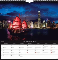 Väggkalender 2025 Skylines