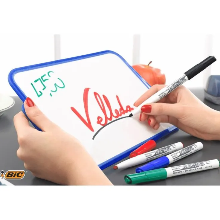 Whiteboardpenna Bic Velleda 4 färger